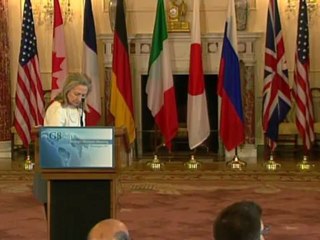 Clinton warns Syria, NKorea and Iran on security issues