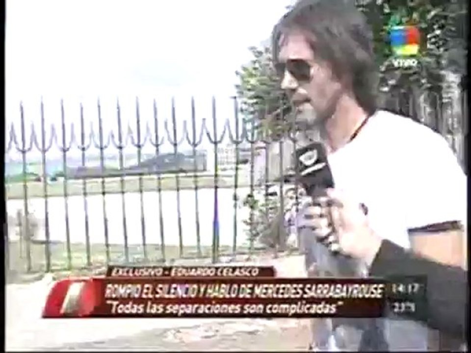 CELASCO HABLÓ DE SU SITUACIÓN CON INTRUSOS