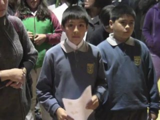 Entrega de Computadores a alumnos destacados