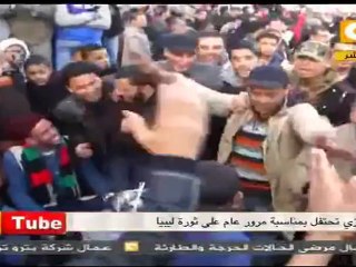 أون تيوب: عام على الثورة الليبية