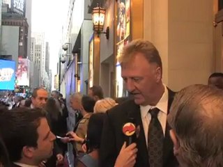 Magic/Bird Broadway Premiere