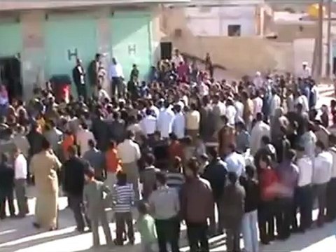 فري برس ادلب معرشورين مظاهرة حاشدة 12 4 2012 Idlib