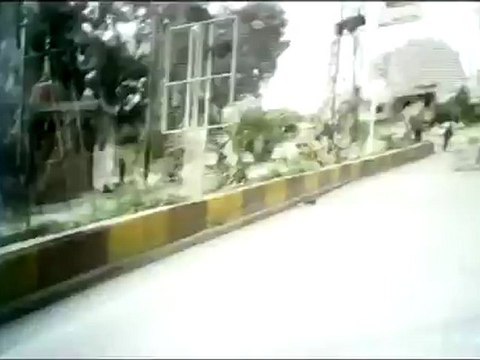 فري برس ريف دمشق الغوطة الشرقية مدينة حمورية انتشار اليات عصابات الاسد 12 4 2012 ج4 Damascus