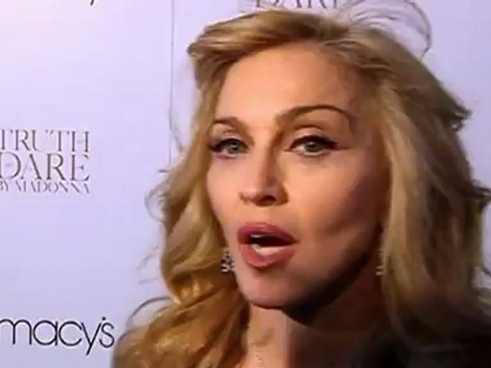 Madonna bottles her scent