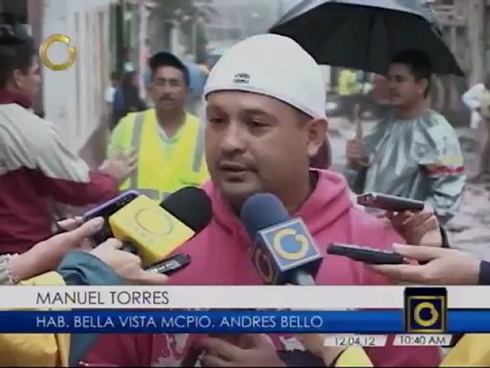 600 familias están incomunicadas en el Táchira