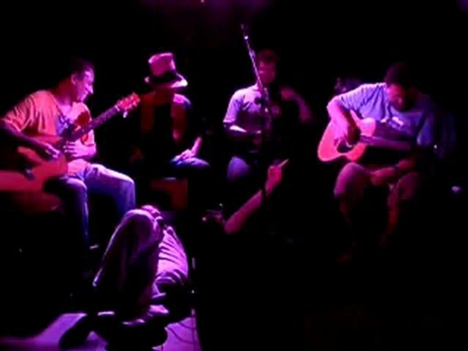 Blues Bar do B 2 Charles Zanon, Cesar Lago, Pedro Leão, Eurico Zen, Ivan Mariz.