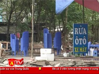 ANTÐ - Xử lý vi phạm đường sắt ở Từ Liêm