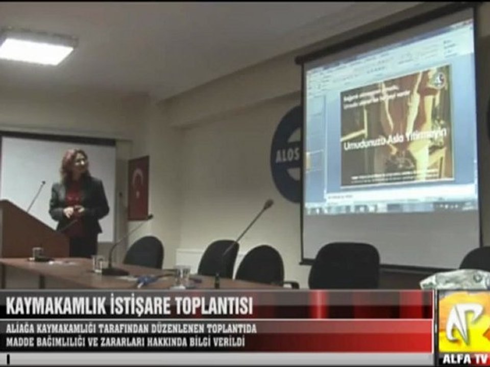 Aliağa Kaymakamlık İstişare Toplantısı