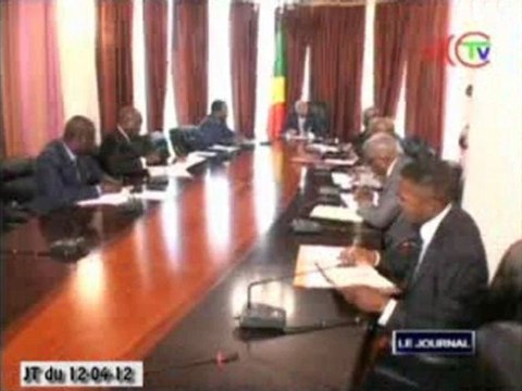 Réunion du pôle des infrastructures de base