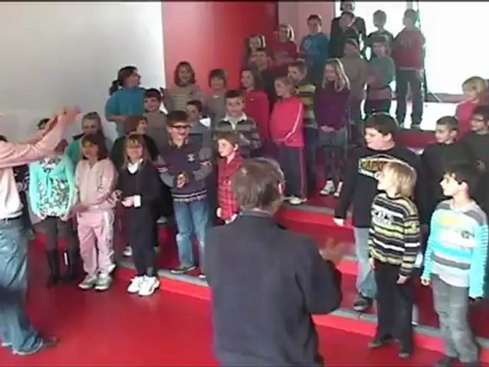 Voces8 dans les classes de Meuse - Mars 2012