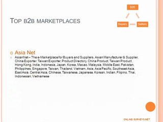 B2B MarketPlace! Top 5 Fastest Growing