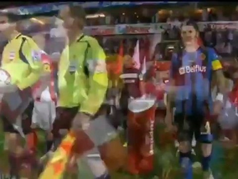 Standard Liegi 1-1 Club Bruges - Belgio, playoff