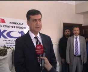 Kırıkkale uyuşturucu madde ele geçirildi.
