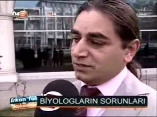 ERKAN TANLA BİYOLOGLAR ANKARADA TV8