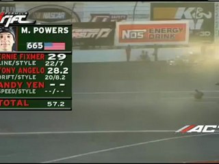 Dean Kearney ran a 0 during session 2 of qualifying for Formula Drift Round 7