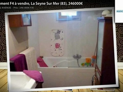 Appartement F4 à vendre, La Seyne Sur Mer (83), 246000€