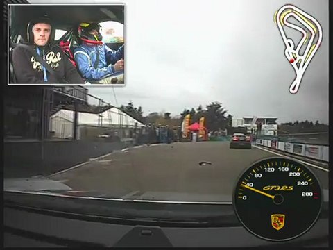 bapteme 2 tours en porsche circuit de Dreux