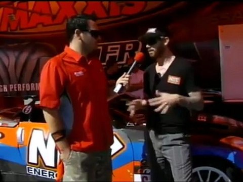 Jarod DeAnda interviews Chris Forsberg at Formula Drift Round 7