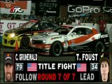 Conrad Grunewald vs Tanner Foust during Top 16 Formula drift round 7. Foust takes it.