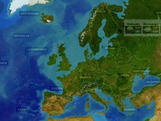El tiempo en Europa, por países, previsión del viernes 13 al lunes 16 de abril