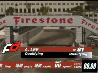ALEX LEE # 81 at Formula Drift Round 1, Long Beach California 2011 qualifying