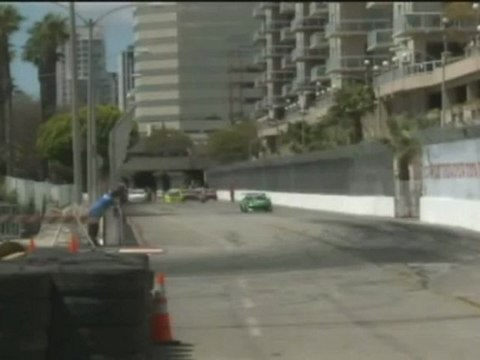 JEFF ABBOTT #518 at Formula Drift Round 1, Long Beach California 2011 qualifying