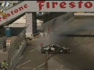 Joon Maeng at Formula Drift Round 1, Long Beach California 2011 qualifying