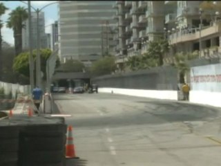 ROSS PETTY  at Formula Drift Round 1, Long Beach California 2011 qualifying