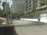 MATT POWERS at Formula Drift Round 1, Long Beach California 2011 qualifying