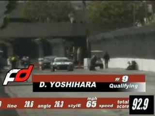 RYAN TUERCK at Formula Drift Round 1, Long Beach California 2011 qualifying