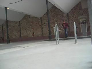 Ollie par dessus un muret en first try