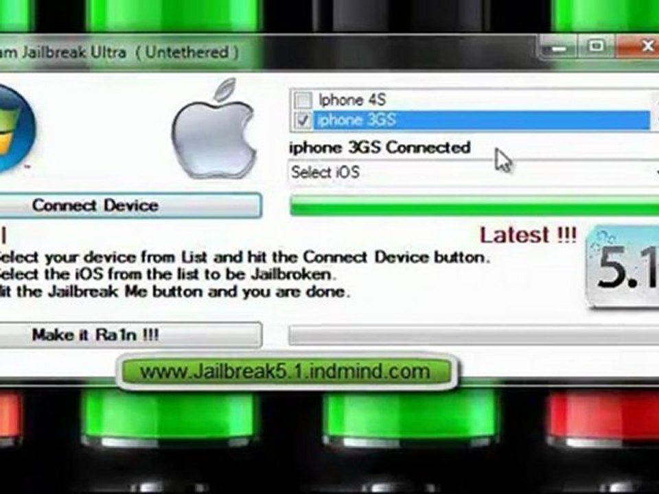 NEW Jailbreak 5.1 iPhone 4,3Gs,iPod Touch 4,3 & iPad