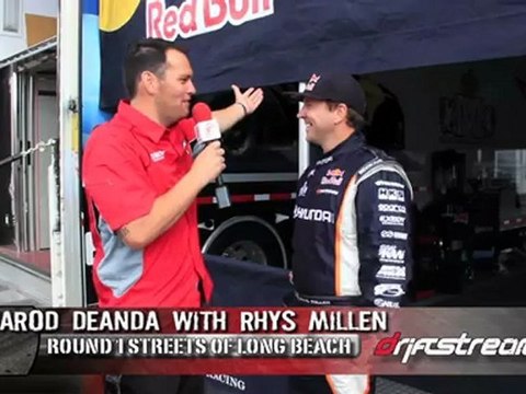 Rhys Millen at Formula Drift Rnd 1 in Long Beach