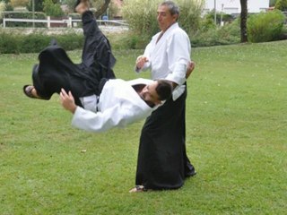 Stage d'Aïkido Traditionnel avec Kader BENTATA Senseï à Auxerre juin 2012