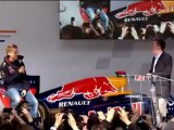 F1 2012 - Red Bull Renault - Vettel visits the Renault Technocentre