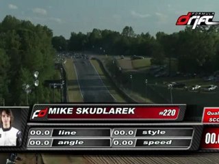 ERIC OSULLIVAN at Formula Drift Round 2, 2nd qualifying run, Atlanta 2011