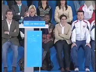 Los deportistas "artistas del esfuerzo" apoyan a Rajoy