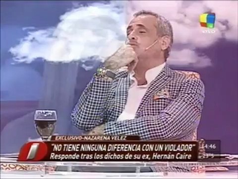 Nazarena Vélez: Hernán Caire me puso un chumbo en la cabeza y me obligó a tener relaciones