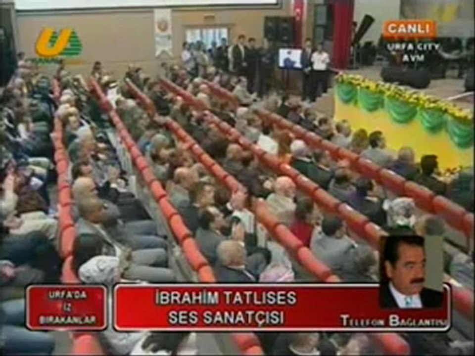 ibrahim tatlıses kanal urfa bağlantı 13.04.2012