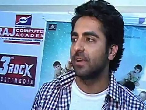 Ayushman Khurana - Yami Gautam Promote 'Vicky Donor'