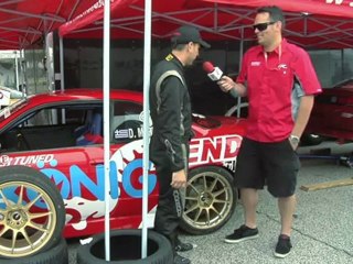 Dennis Mertzanis talks about Kenda Tires at Formula Drift Road Atlanta