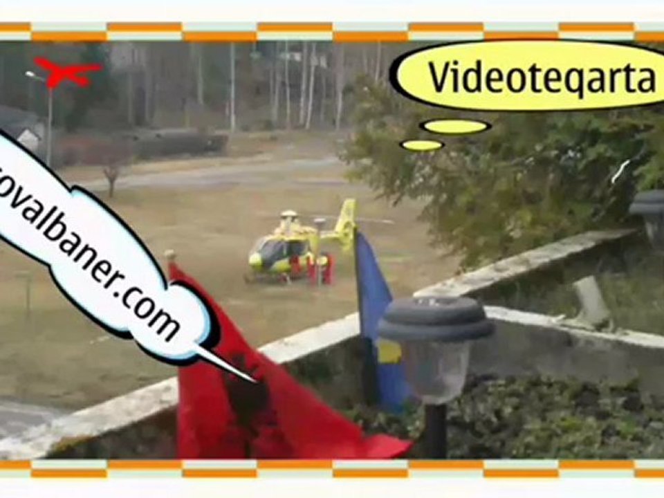 DISA SERB TE PLAGOSUR BARTEN ME HELIKOPTER