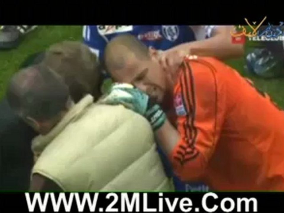 حارس مرمى يصاب بكسر في أصبع يده و يكمل المباراة