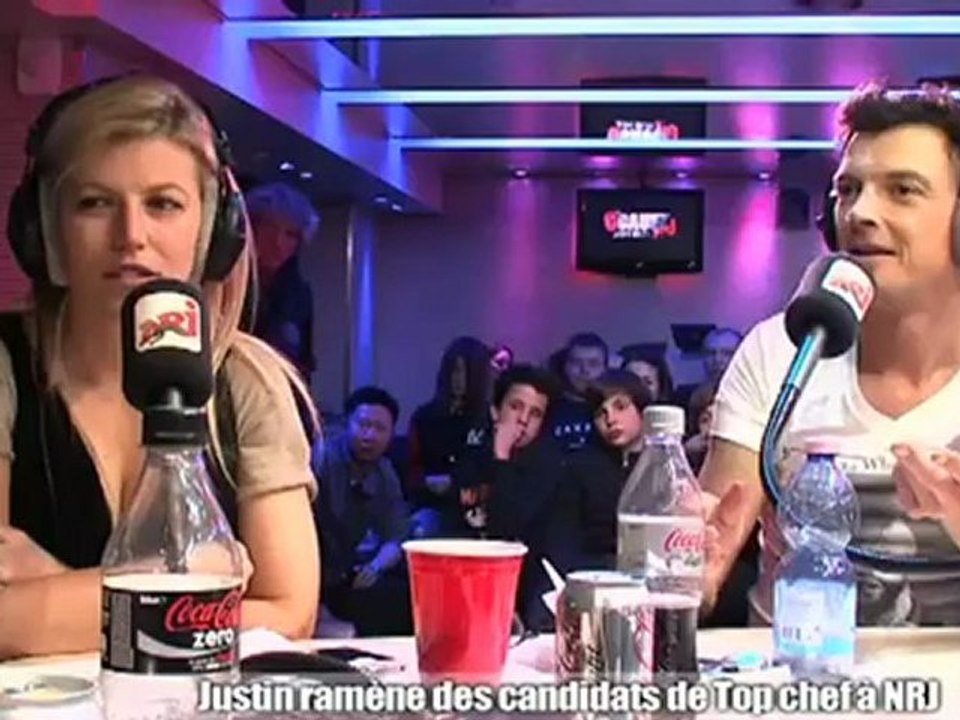 Justin ramène des candidats de Top chef