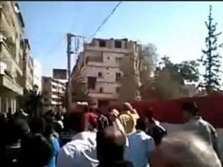 فري برس  ريف دمشق معضمية الشام  عرس الشهيد احمد محمد معتوق13 04 2012 Damascus