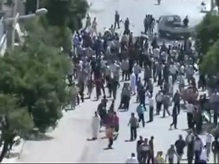 حماه :: منطقة الجب : : مشاهد من المظاهرة التي كانت متجهة...
