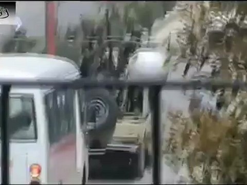 فري برس ريف دمشق معضمية الشام التواجد الأمني في شوارع 12 04 201 Damascus