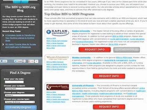 Learn More About Accelerated BSN to MSN Degree Programs