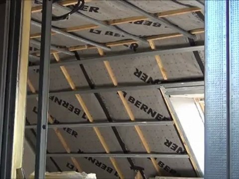 Isolation et cloisons dans les étages