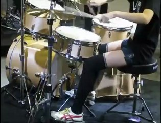 14 Year Old Senri Kawaguchi Kills it on Drums